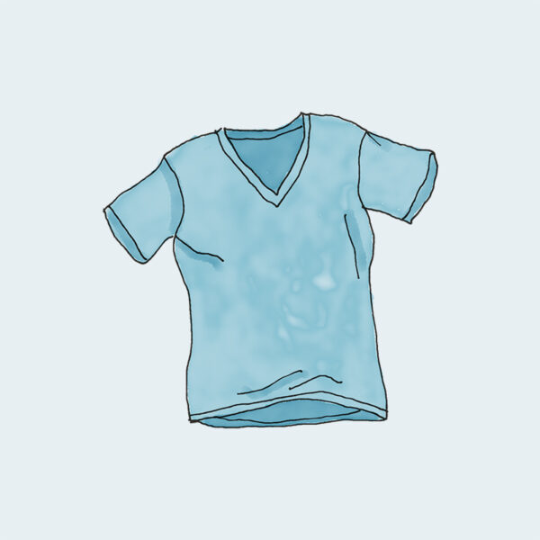 V-Neck T-Shirt - Bild 3